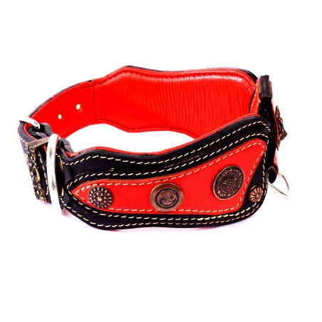 Leather Dog Collar for Large Dogs - Adjustable